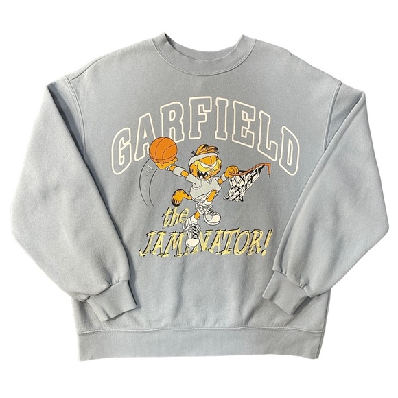 Closing Sale - Garfield - "The Jaminator" Women's Crewneck Sweater - Picture 1 of 5